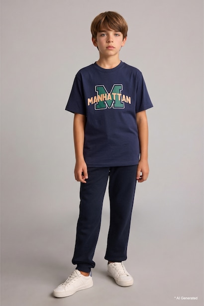 Boy Regular Fit Thick Sweatpants