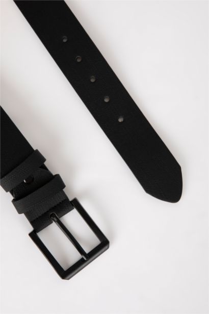 Faux Leather Belt