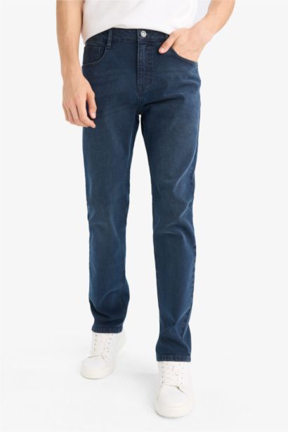 Джинсы Sergio Regular Fit с нормальной талией и прямыми штанинами