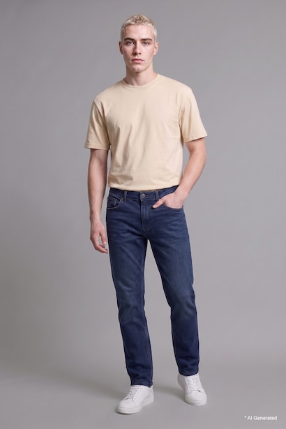 Sergio Regular Fit Regular Hem Jeans