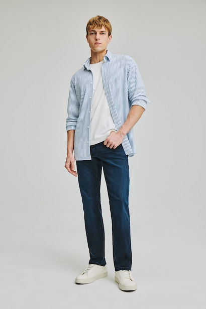 Sergio Regular Fit Regular Hem Jeans