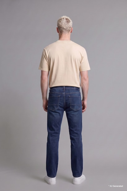 Sergio Regular Fit Regular Hem Jeans