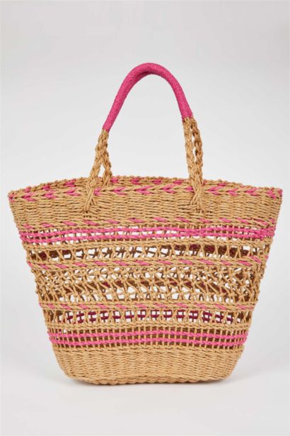 Hasır Omuz Çantası