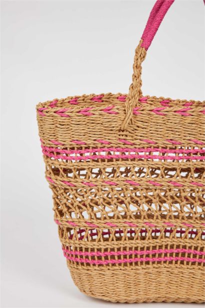 Hasır Omuz Çantası