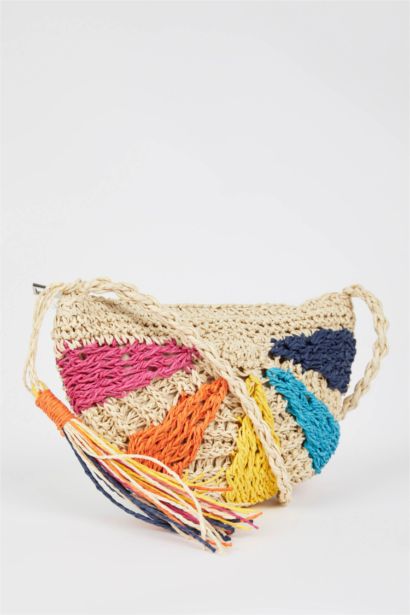 Hasır Çapraz Çanta