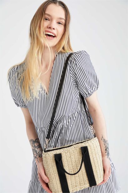 Wicker Cross Bag