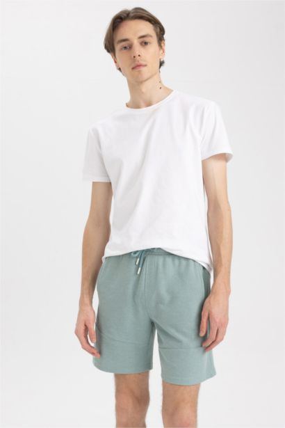 Slim Fit Slim Leg Shorts