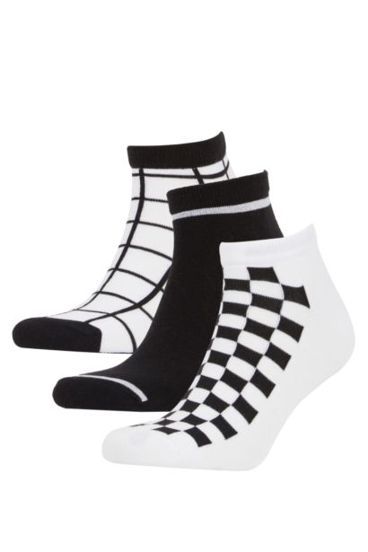 Короткие носки из хлопка для мужчин, 3 пары