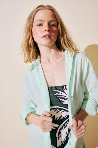 Regular Fit Cotton Beachwear