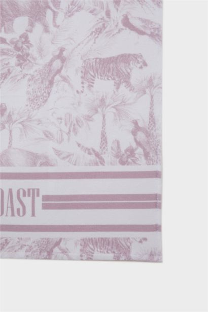 Woman Patterned Cotton Beach Towel