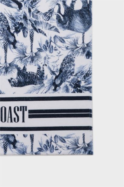 Woman Patterned Cotton Beach Towel