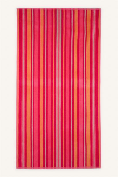 Woman Patterned Cotton Beach Towel