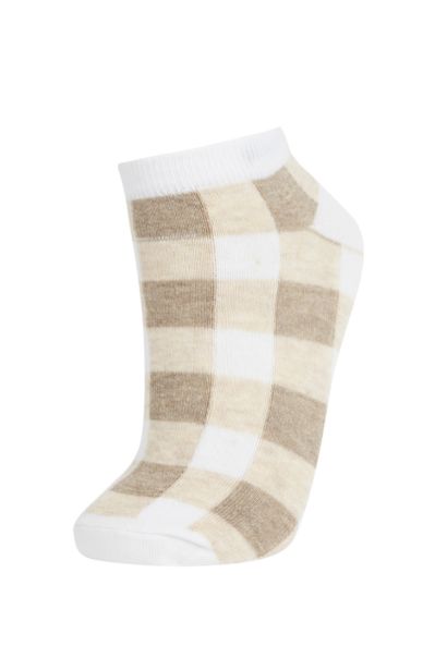 Chaussettes Courtes en Coton pour Femme - 5 Paires