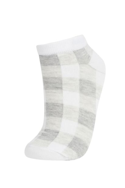 Chaussettes Courtes en Coton pour Femme - 5 Paires