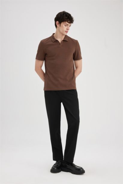 Modern Fit Short Sleeve Polo T-Shirt