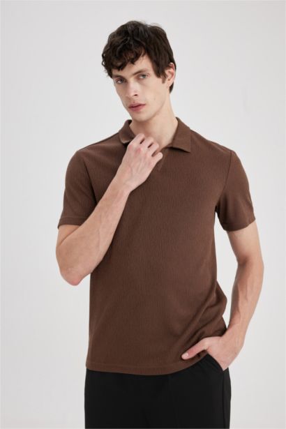 Modern Fit Short Sleeve Polo T-Shirt