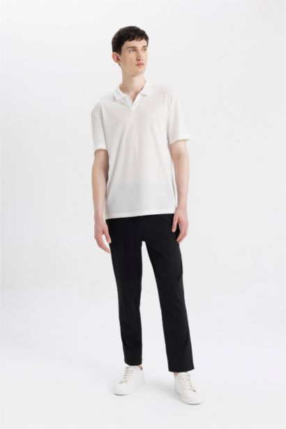 Modern Fit Short Sleeve Polo T-Shirt