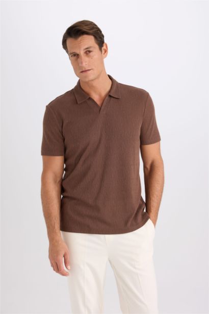 Modern Fit Short Sleeve Polo T-Shirt