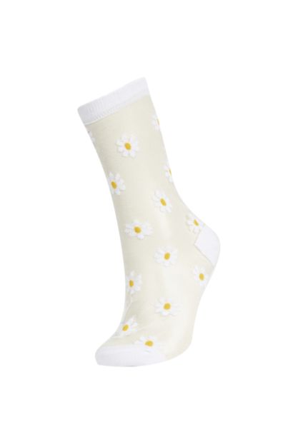 Длинные носки из хлопка для женщин, 2 пары