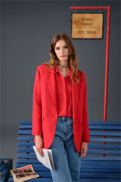 Блейзер оверсайз