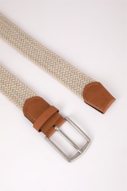 حزام رجالي بمشبك مستطيل