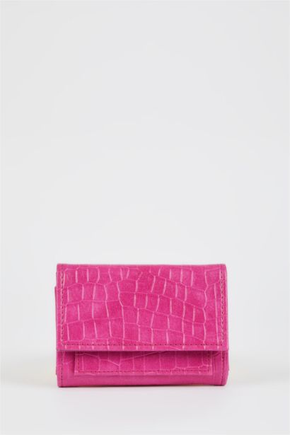 Kadın Suni Deri Croco Cüzdan