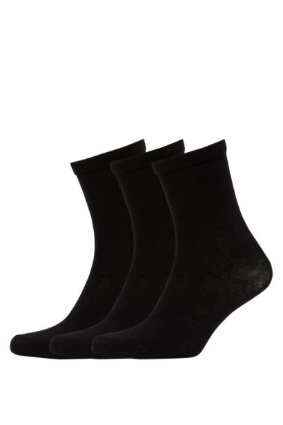 Women's Cotton 3 Pack Long Socks