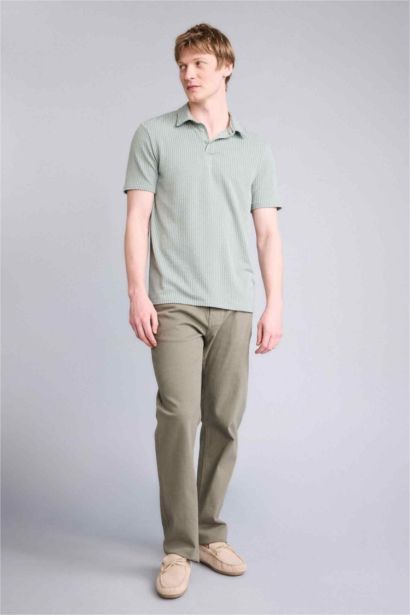 Slım Fıt Kısa Kollu Polo Tişört