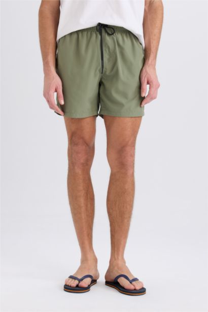 Short De Bain Tissé