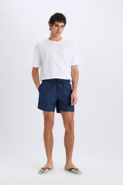 Short De Bain Tissé