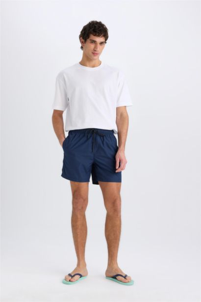 Short De Bain Tissé
