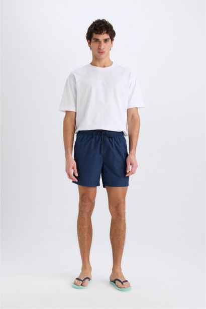 Short De Bain Tissé