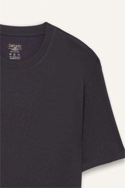 Oversize Crew Neck Short Sleeve T-Shirt