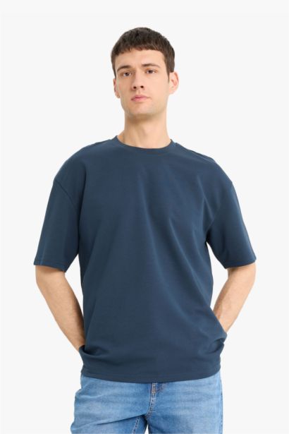 T-shirt oversize en tissu respirant