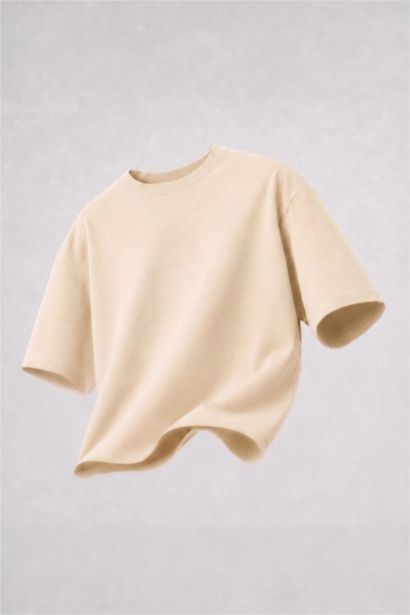 Pamuklu Oversize Tişört