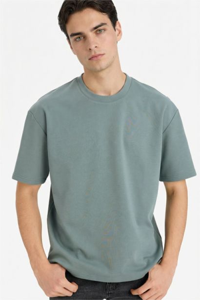 Oversize Crew Neck Short Sleeve T-Shirt