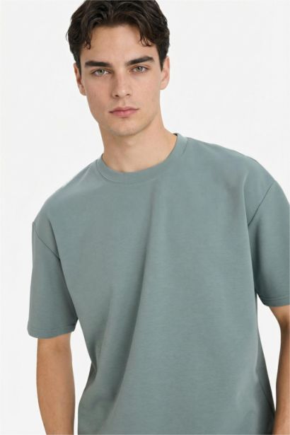 Oversize Crew Neck Short Sleeve T-Shirt