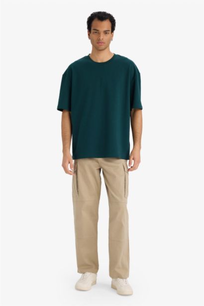 Pamuklu Oversize Tişört