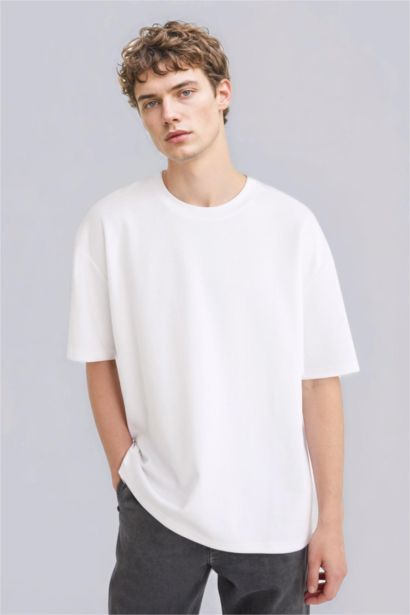 Oversize Crew Neck Short Sleeve T-Shirt