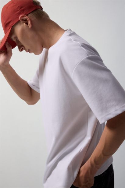 Oversize Crew Neck Short Sleeve T-Shirt
