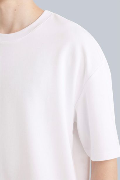 Oversize Crew Neck Short Sleeve T-Shirt