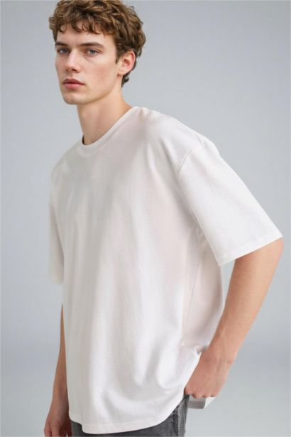 Oversize Crew Neck Short Sleeve T-Shirt