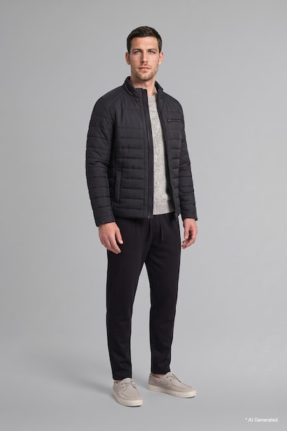 Zipper Faux Leather Jacket