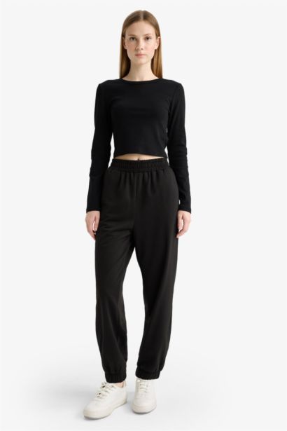 Jogger Fit Printed Trousers