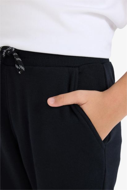 Beli Lastikli Düz Paça Basic Düz Eşofman Altı Erkek Çocuk