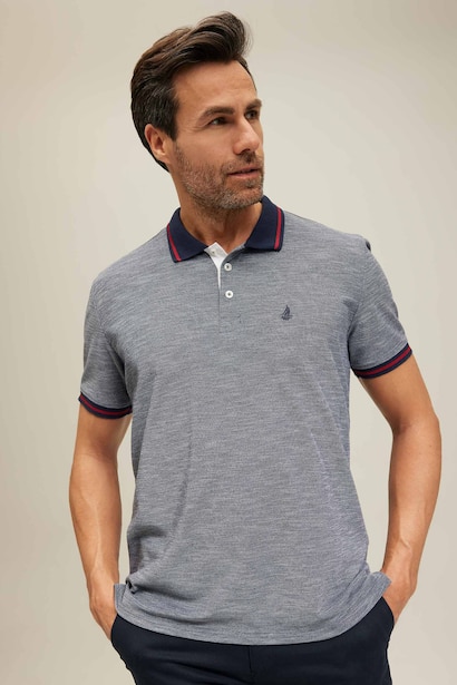 Regular Fıt Pike Kısa Kollu Polo Tişört
