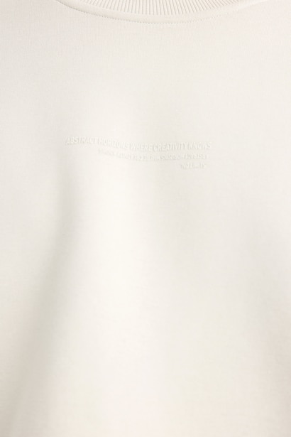 Boxy Fit Sweatshirt