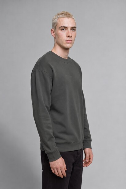 Boxy Fıt Baskılı Sweatshırt