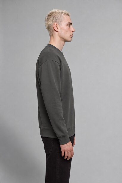 Boxy Fıt Baskılı Sweatshırt