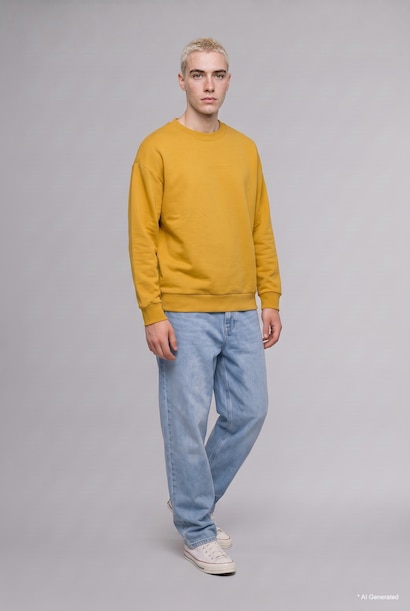 Boxy Fit свитшот